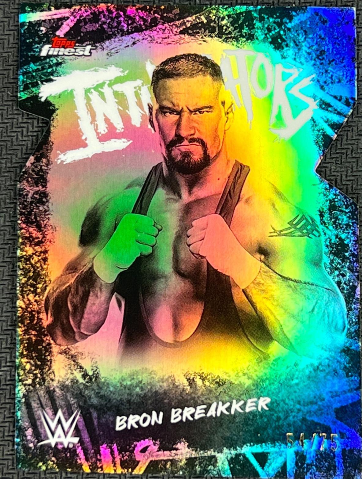 Bron Breakker [Die-Cut Refractor] #INT-BK