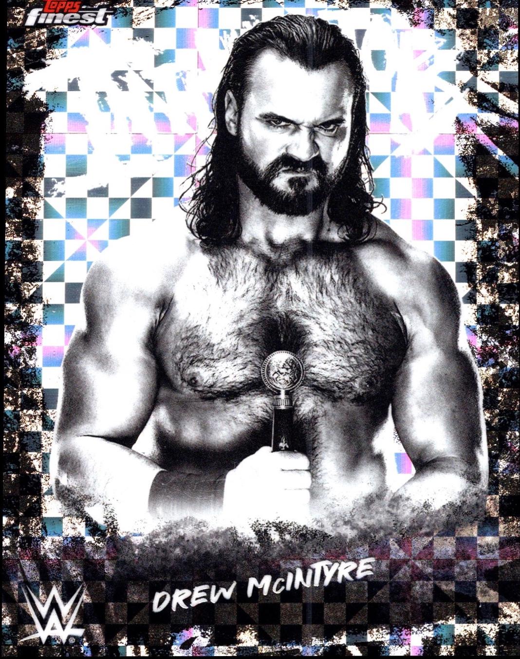 Drew McIntyre [Checkerboard Refractor] #INT-DW