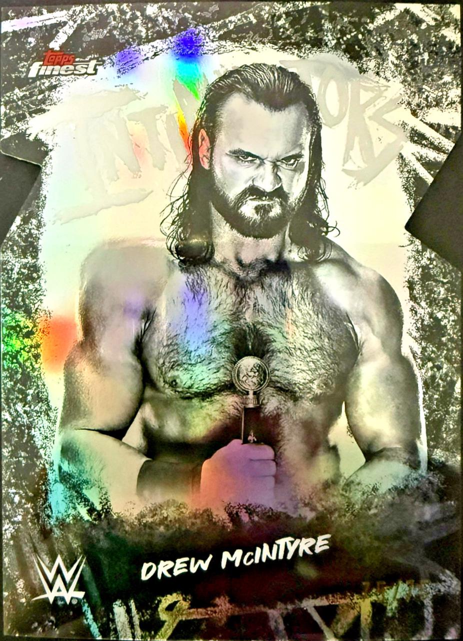 Drew McIntyre [Die-Cut Refractor] #INT-DW