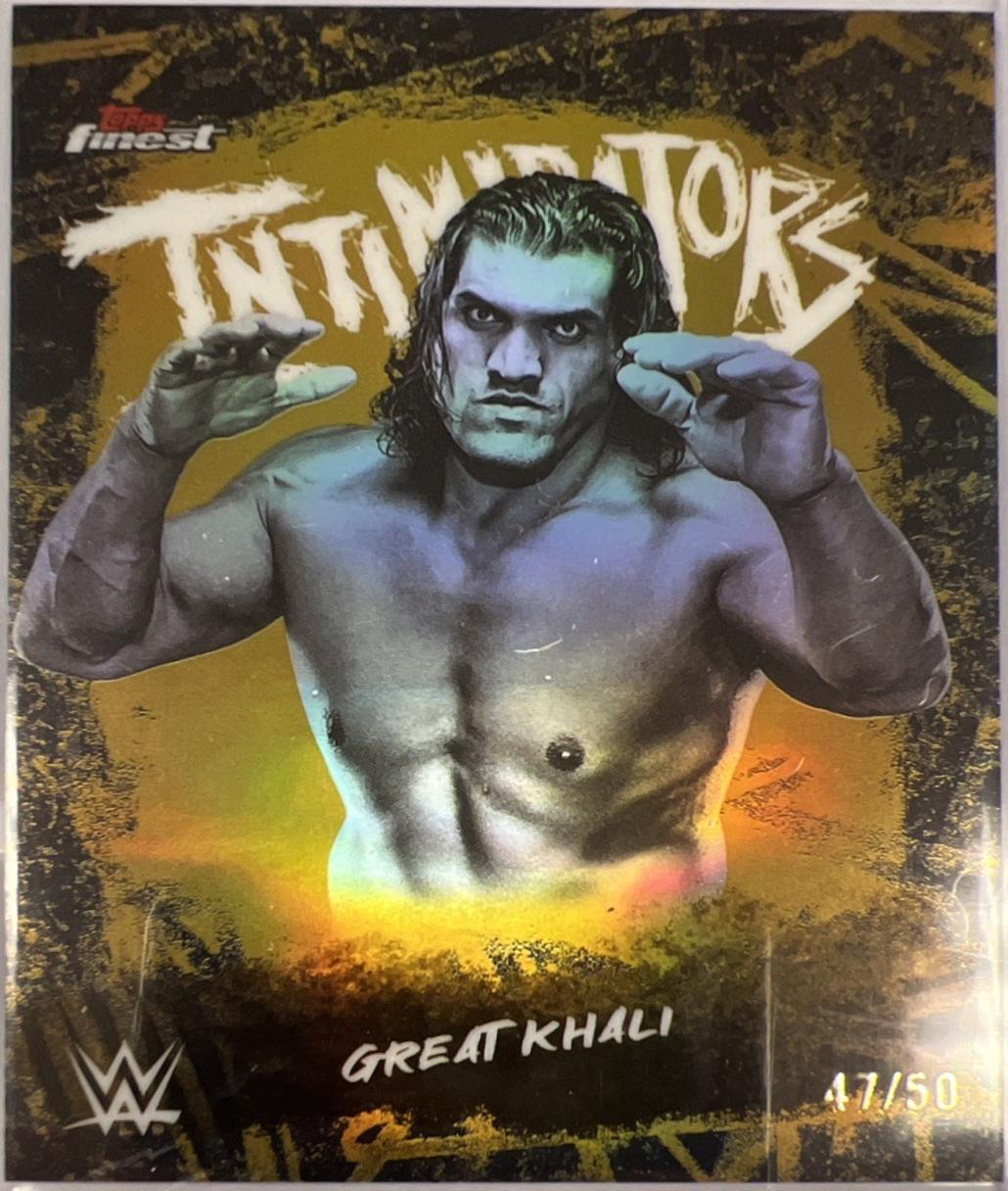 Great Khali [Gold Refractor] #INT-KH