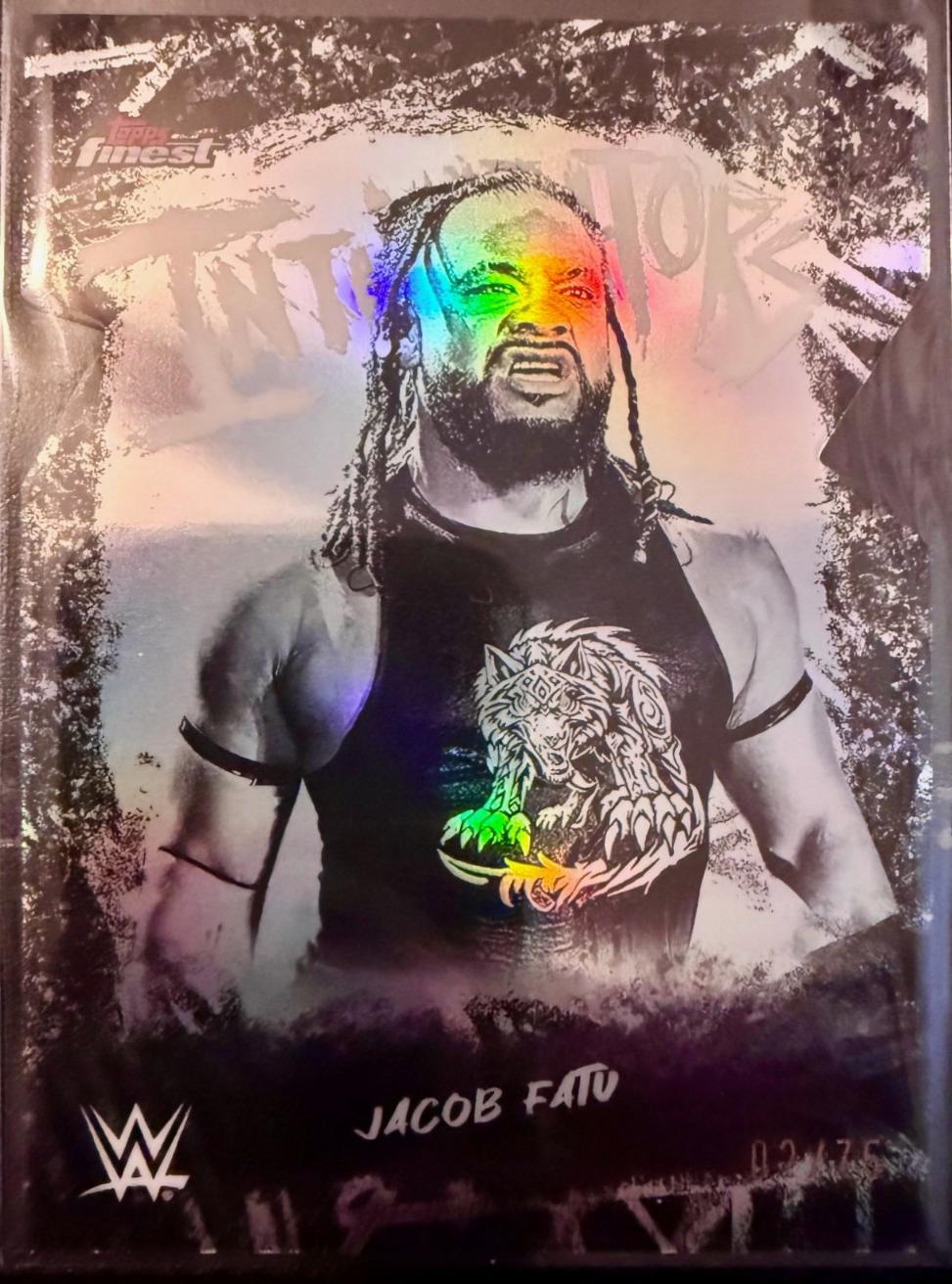 Jacob Fatu [Die-Cut Refractor] #INT-JC