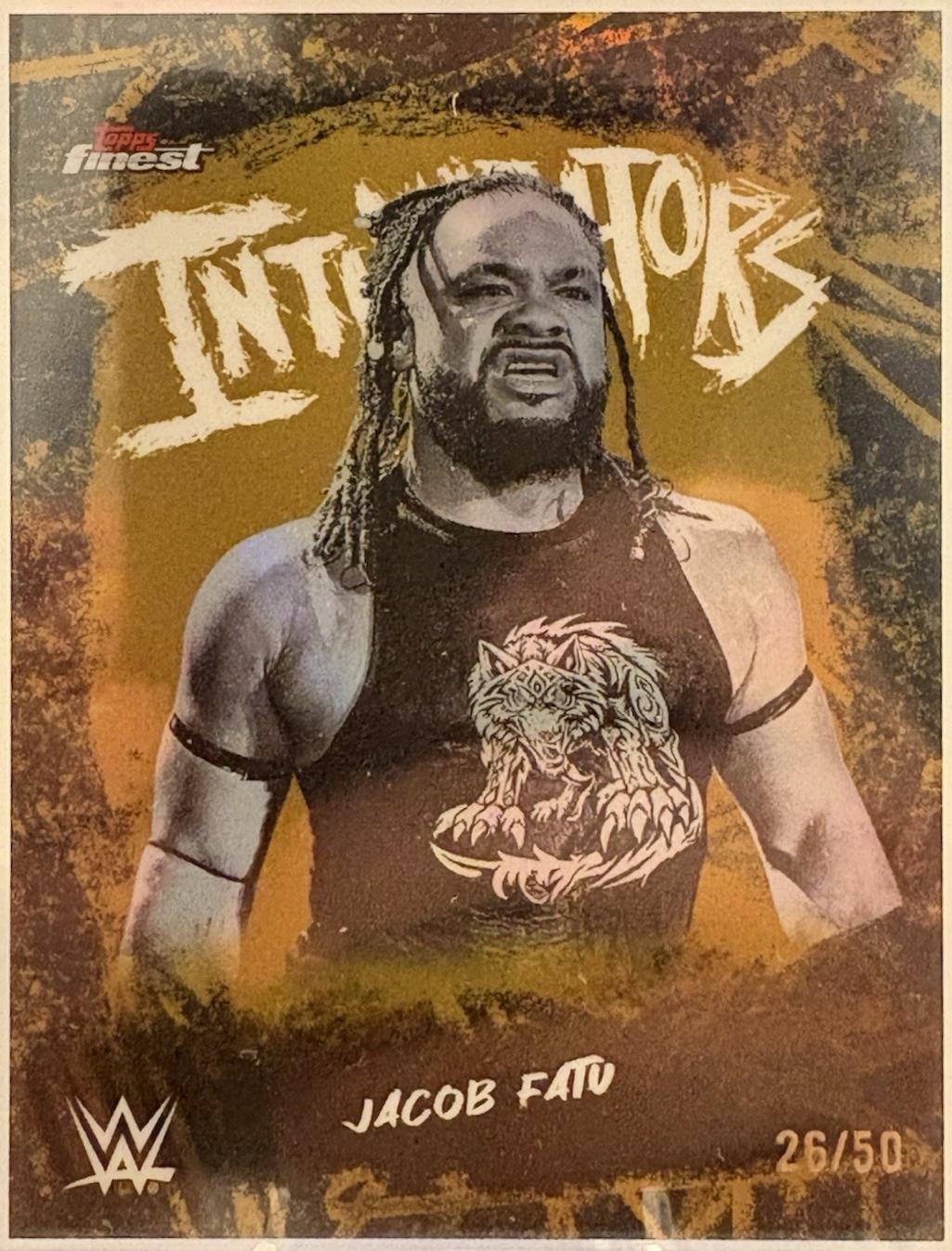 Jacob Fatu [Gold Refractor] #INT-JC
