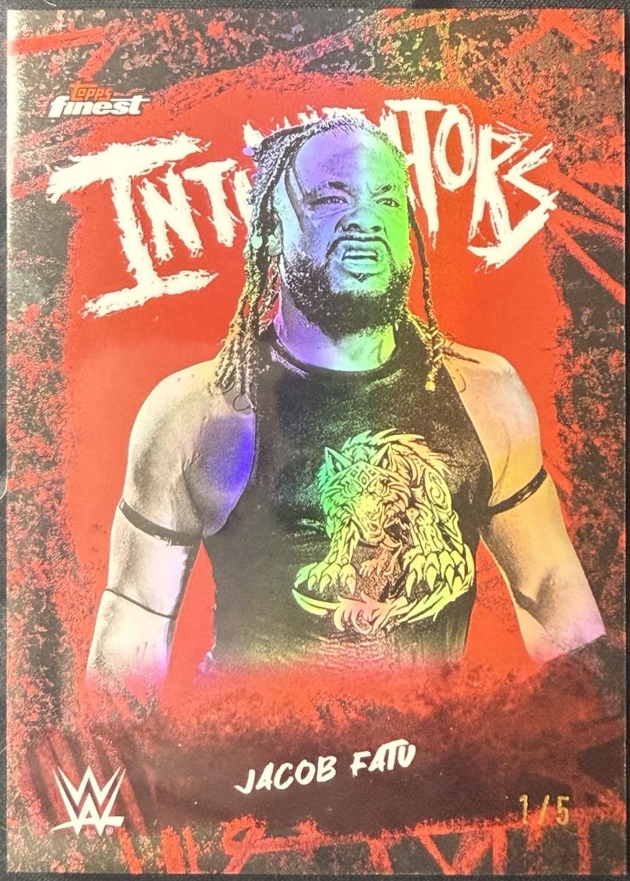 Jacob Fatu [Red Refractor] #INT-JC
