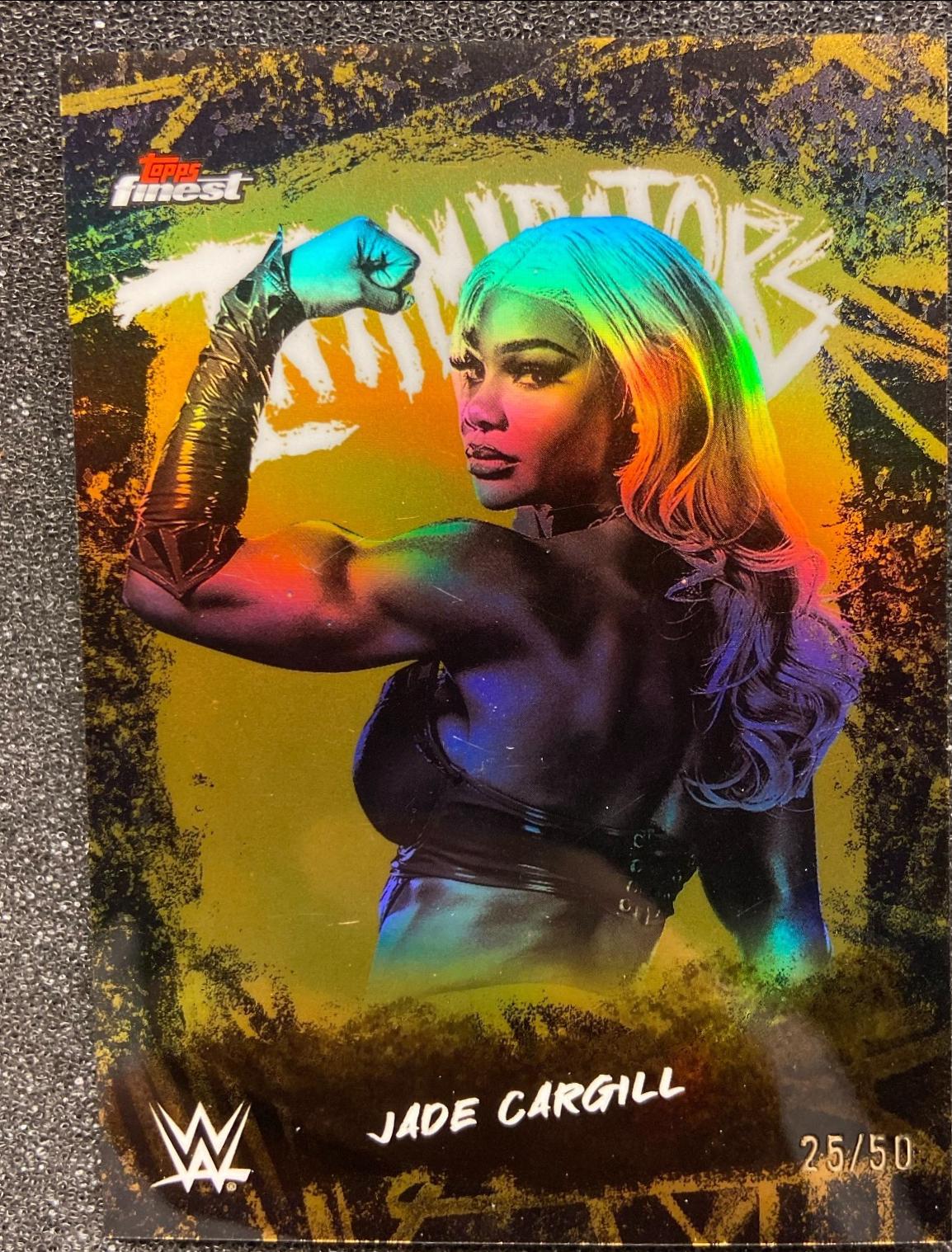 Jade Cargill [Gold Refractor] #INT-JD