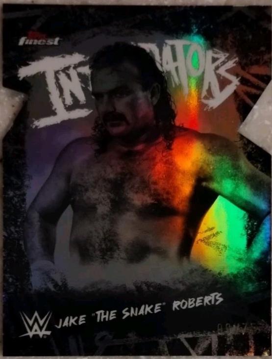 Jake The Snake Roberts [Die-Cut Refractor] #INT-JK