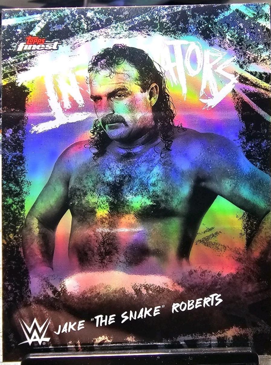 Jake The Snake Roberts [Refractor] #INT-JK