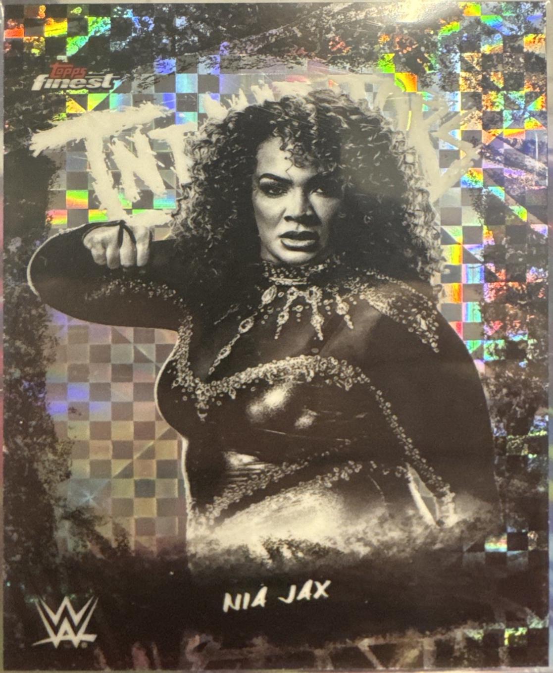 Nia Jax [Checkerboard Refractor] #INT-NJ