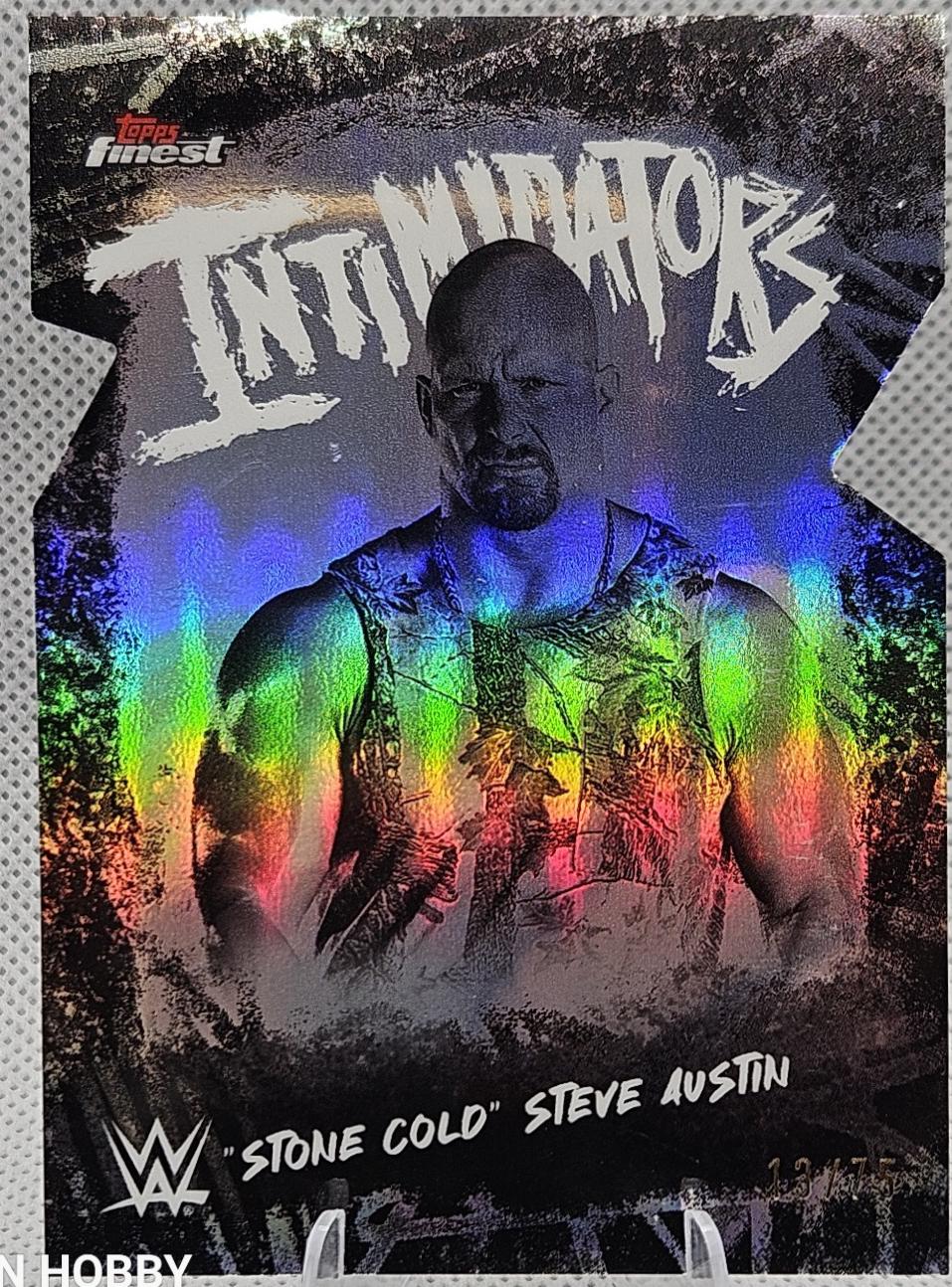 Stone Cold Steve Austin [Die-Cut Refractor] #INT-SC