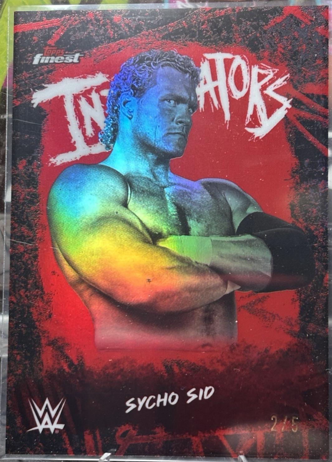 Sycho Sid [Red Refractor] #INT-PC