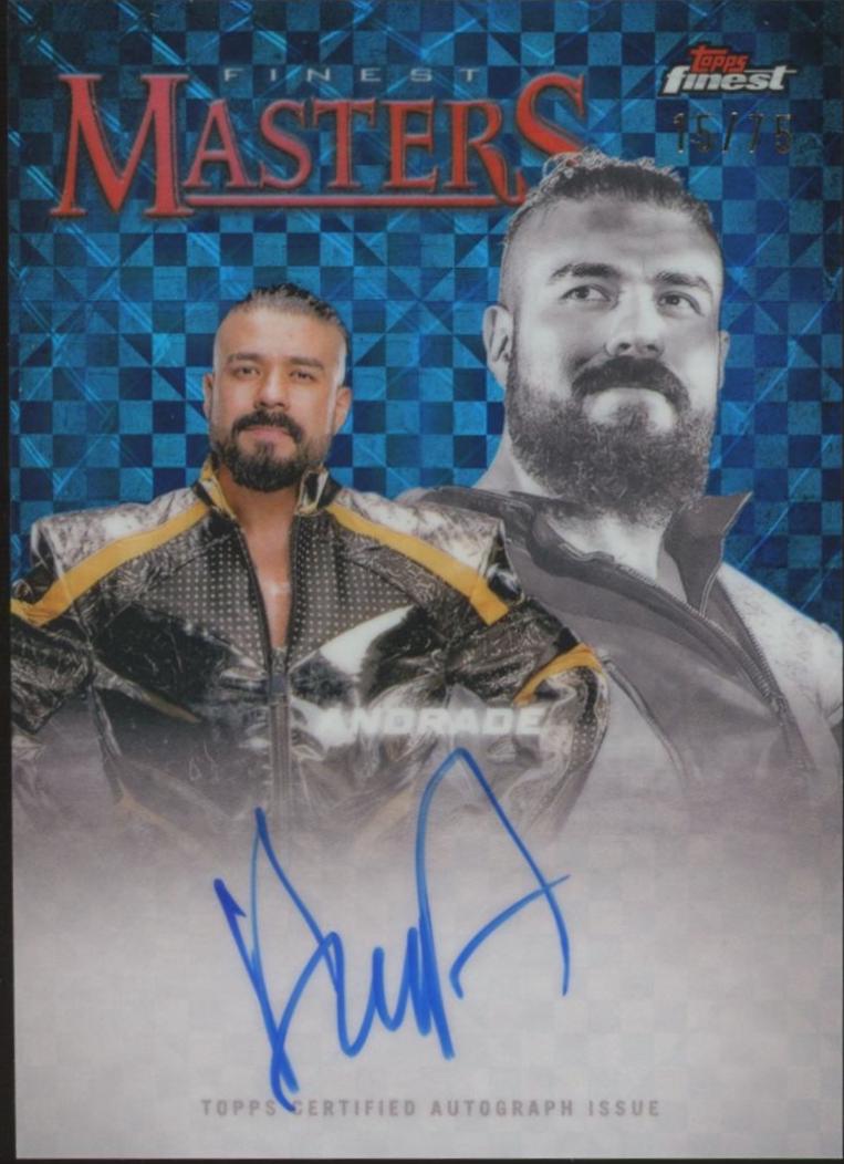 Andrade [Blue Checkerboard Refractor] #FM-AND