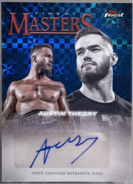 Austin Theory [Blue Checkerboard Refractor] #FM-ATY