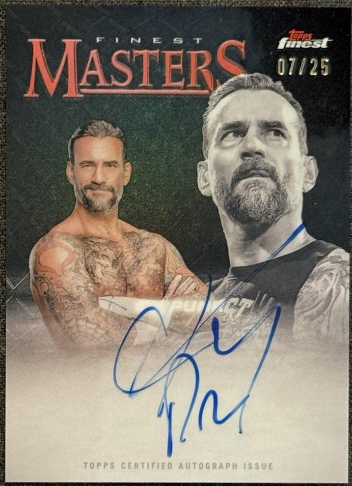 CM Punk [Black Refractor] #FM-CMP
