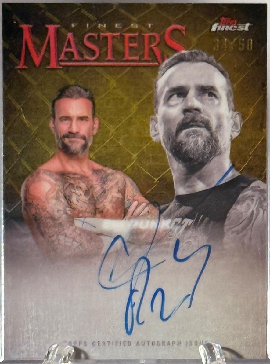 CM Punk [Gold Refractor] #FM-CMP