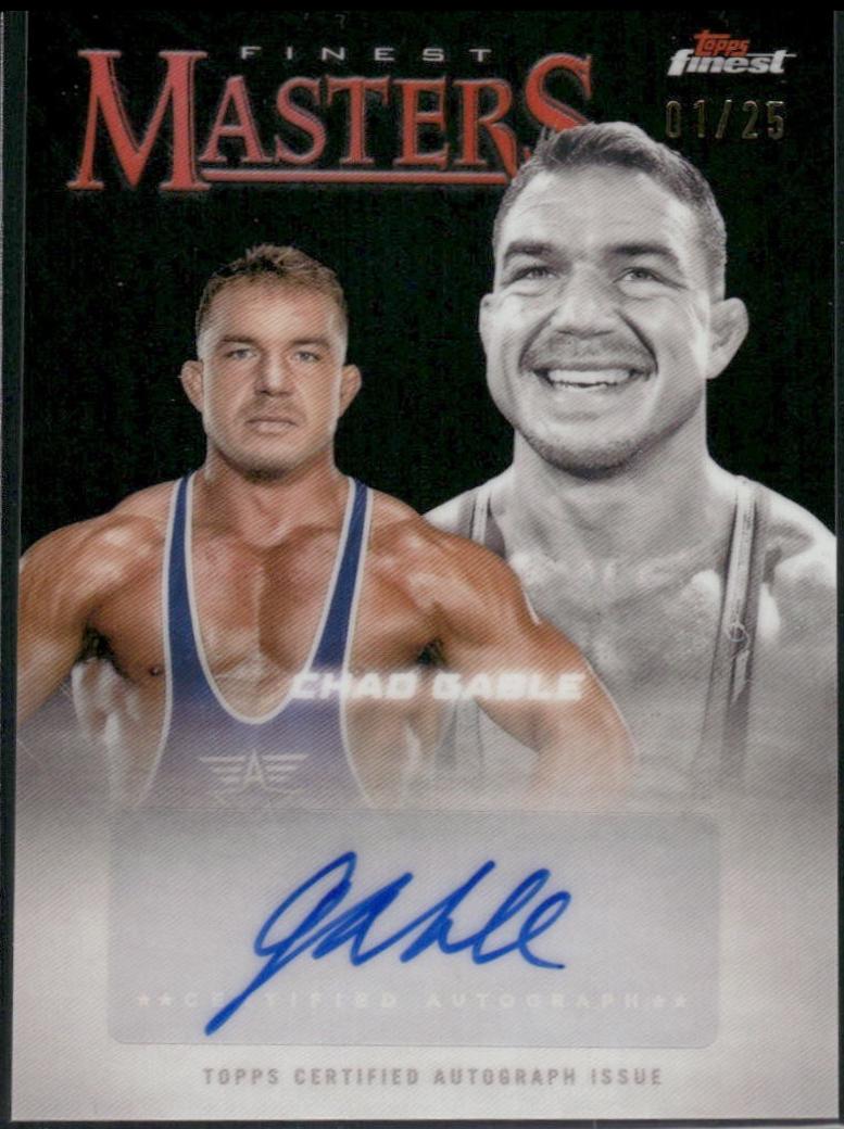 Chad Gable [Black Refractor] #FM-GAB