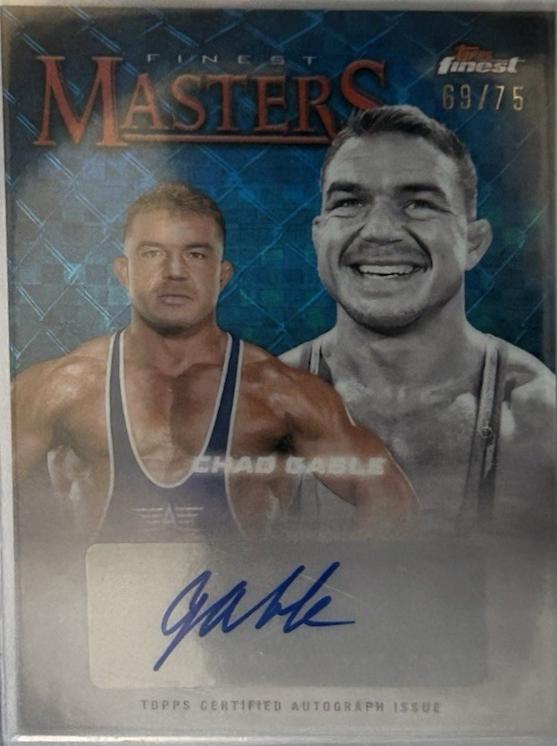 Chad Gable [Blue Checkerboard Refractor] #FM-GAB