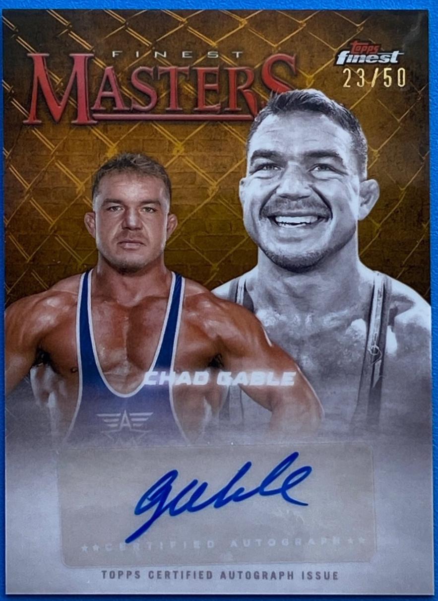Chad Gable [Gold Refractor] #FM-GAB