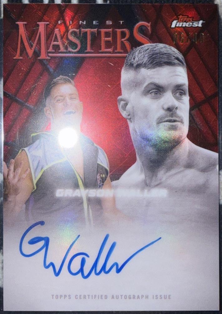 Grayson Waller [Red Black Vapor Refractor] #FM-GWL