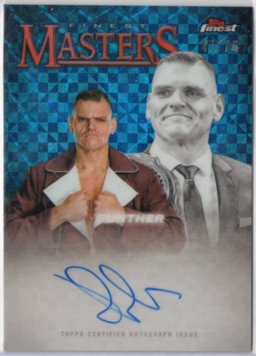 Gunther [Blue Checkerboard Refractor] #FM-GUN