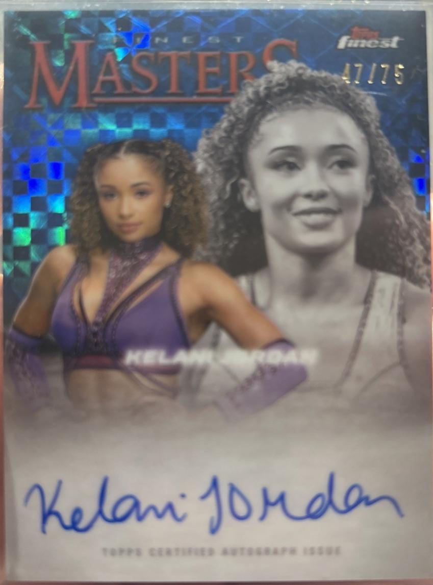 Kelani Jordan [Blue Checkerboard Refractor] #FM-KJD