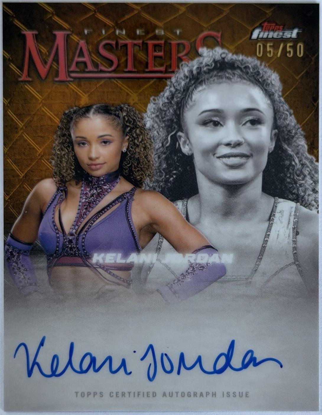 Kelani Jordan [Gold Refractor] #FM-KJD