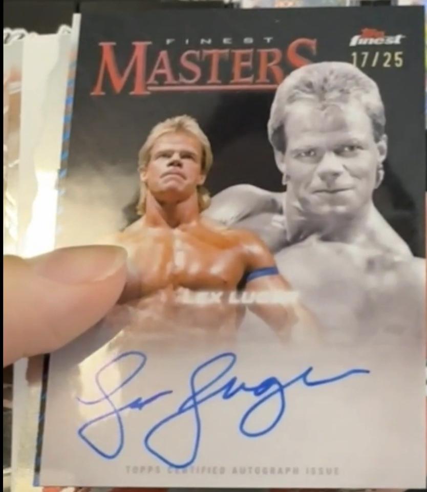 Lex Luger [Black Refractor] #FM-LEX