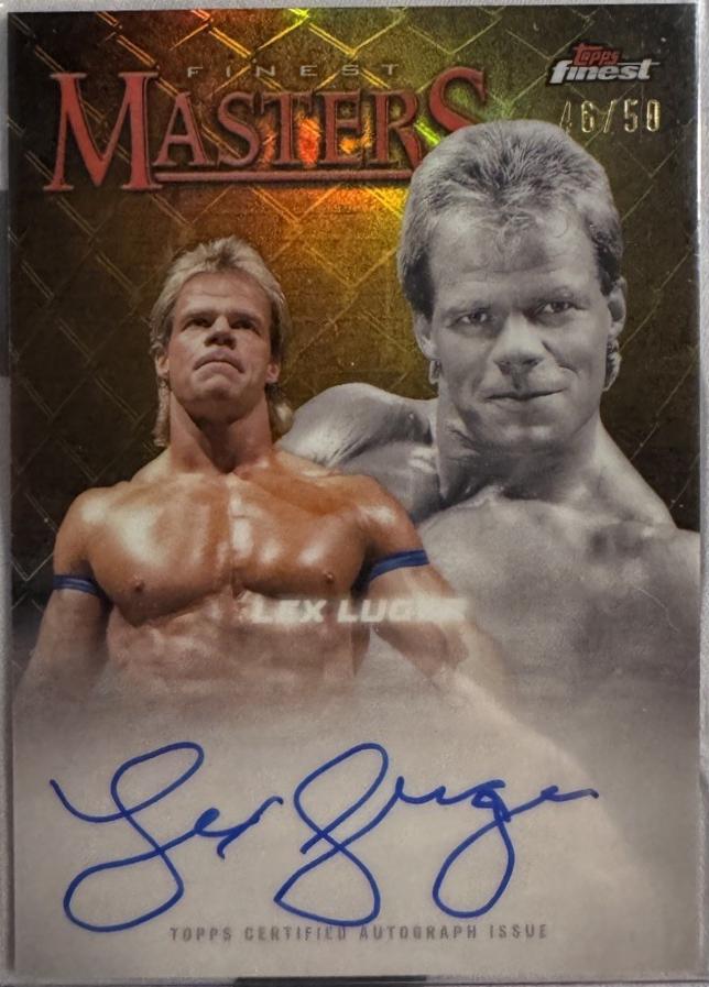 Lex Luger [Gold Refractor] #FM-LEX