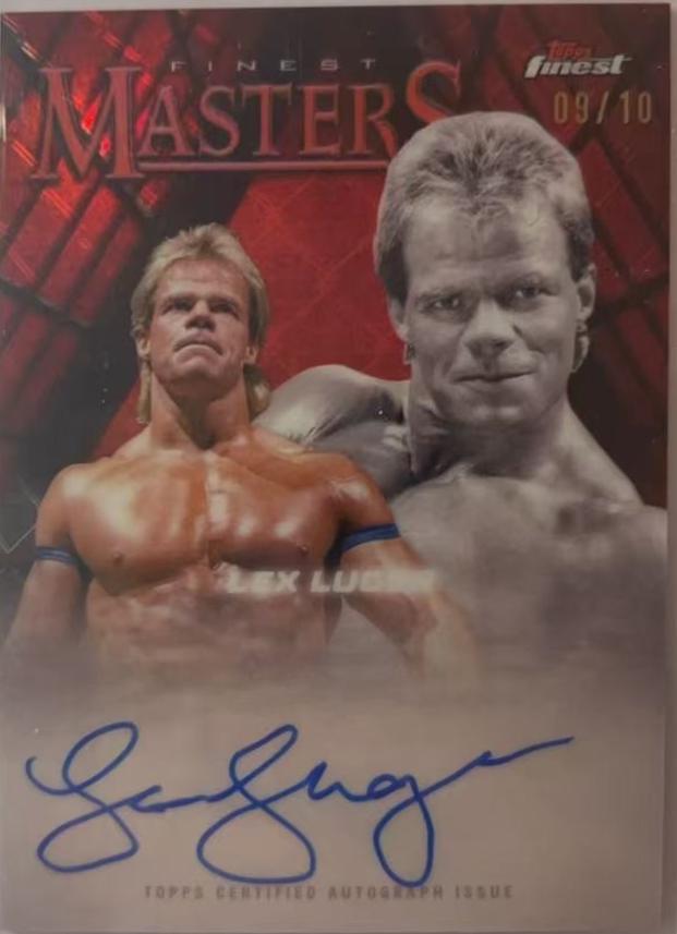 Lex Luger [Red Black Vapor Refractor] #FM-LEX
