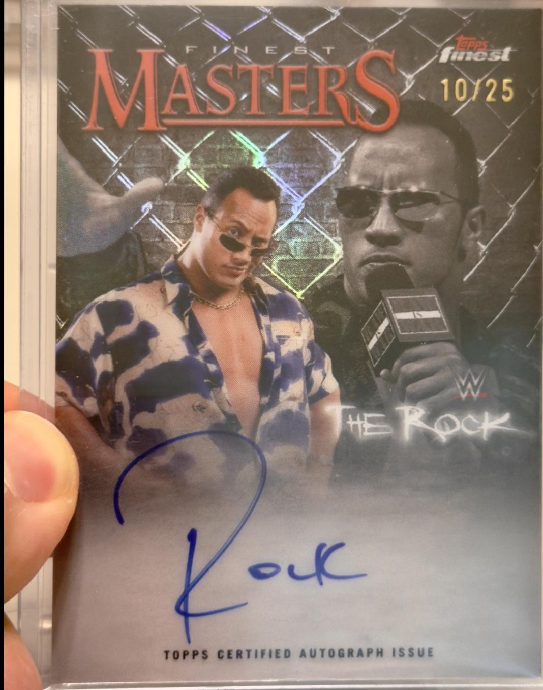 The Rock [Black Refractor] #FM-DJR