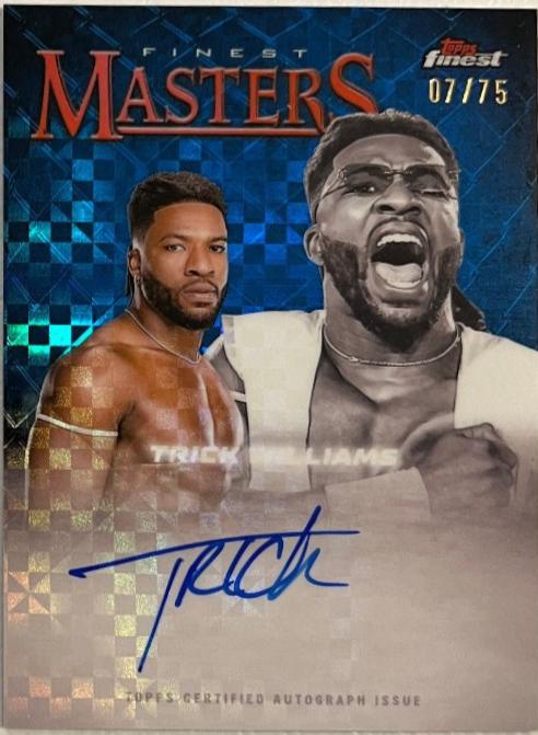 Trick Williams [Blue Checkerboard Refractor] #FM-WIL