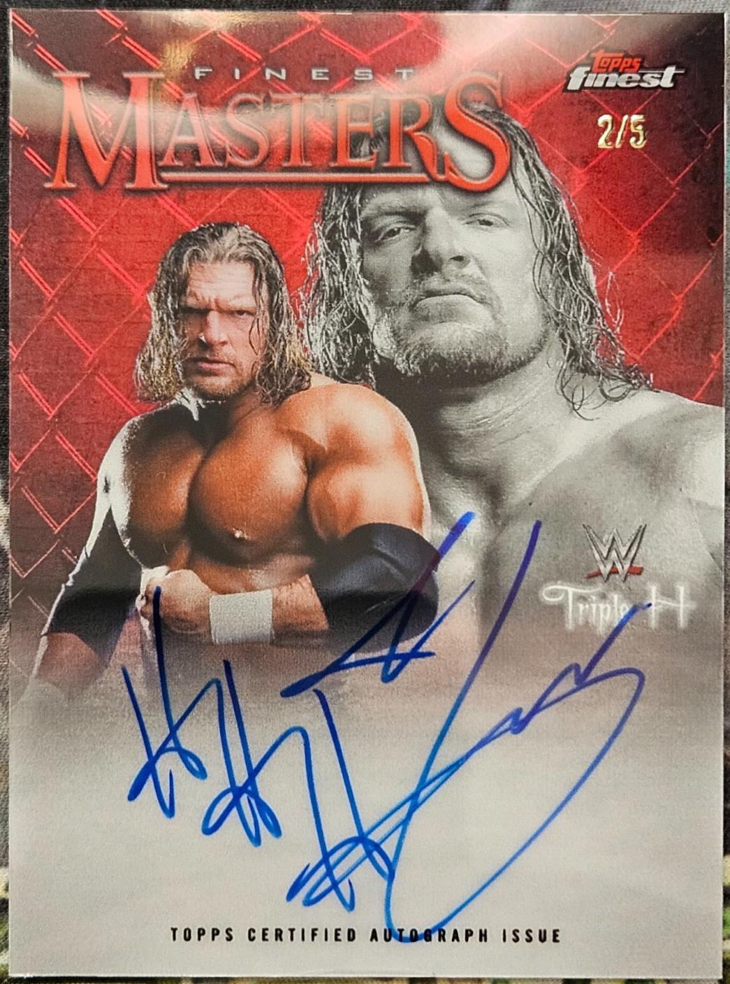 Triple H [Red Refractor] #FM-TRH