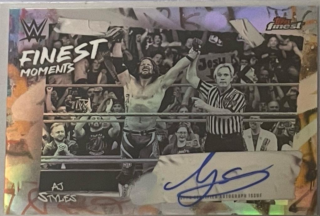 AJ Styles [Refractor] #FMS-AJS