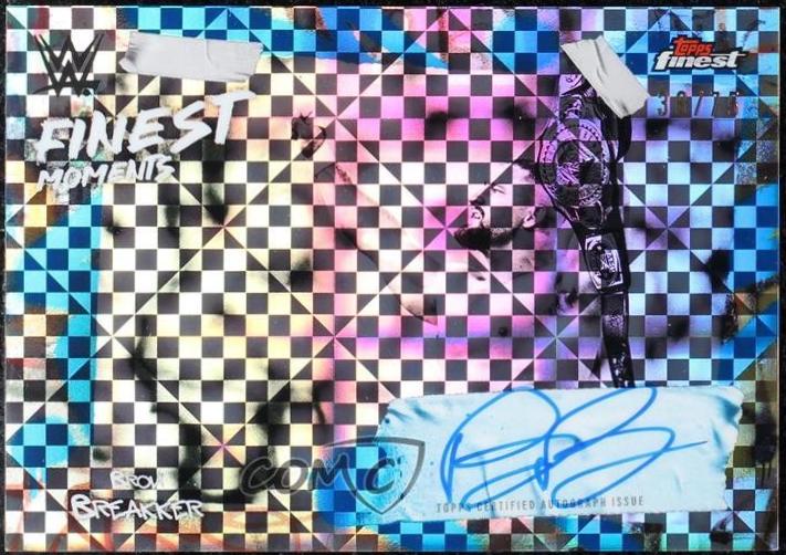 Bron Breakker [Blue Checkerboard Refractor] #FMS-BRN