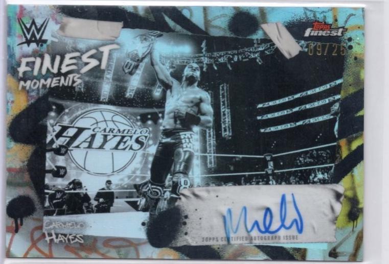 Carmelo Hayes [Black Refractor] #FMS-MEL