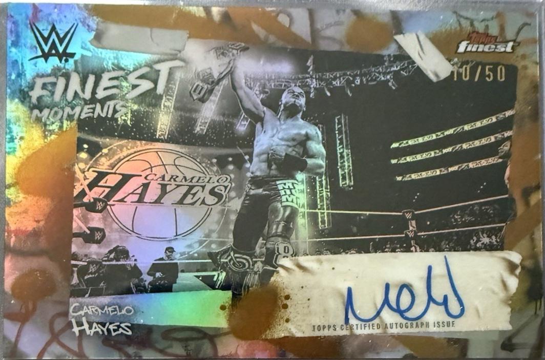 Carmelo Hayes [Gold Refractor] #FMS-MEL