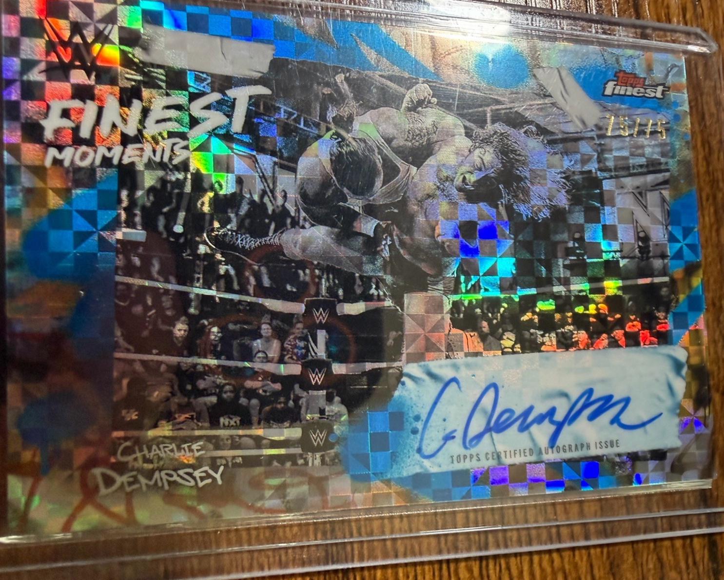 Charlie Dempsey [Blue Checkerboard Refractor] #FMS-CRL