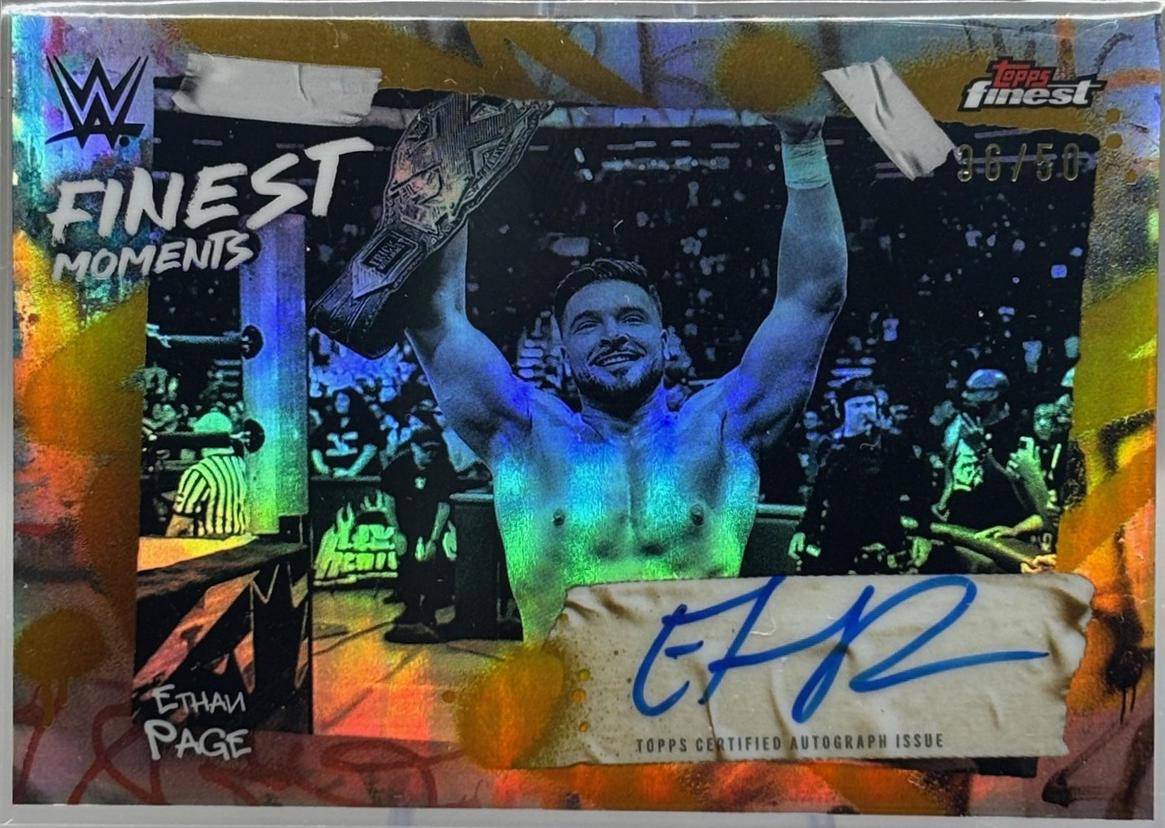 Ethan Page [Gold Refractor] #FMS-EGO