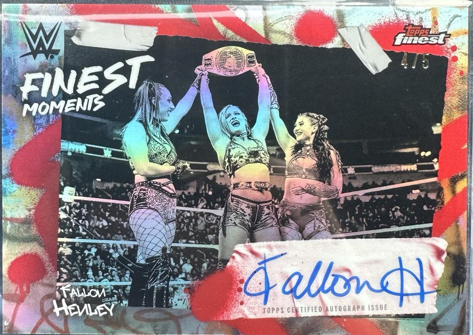 Fallon Henley [Red Refractor] #FMS-FHY