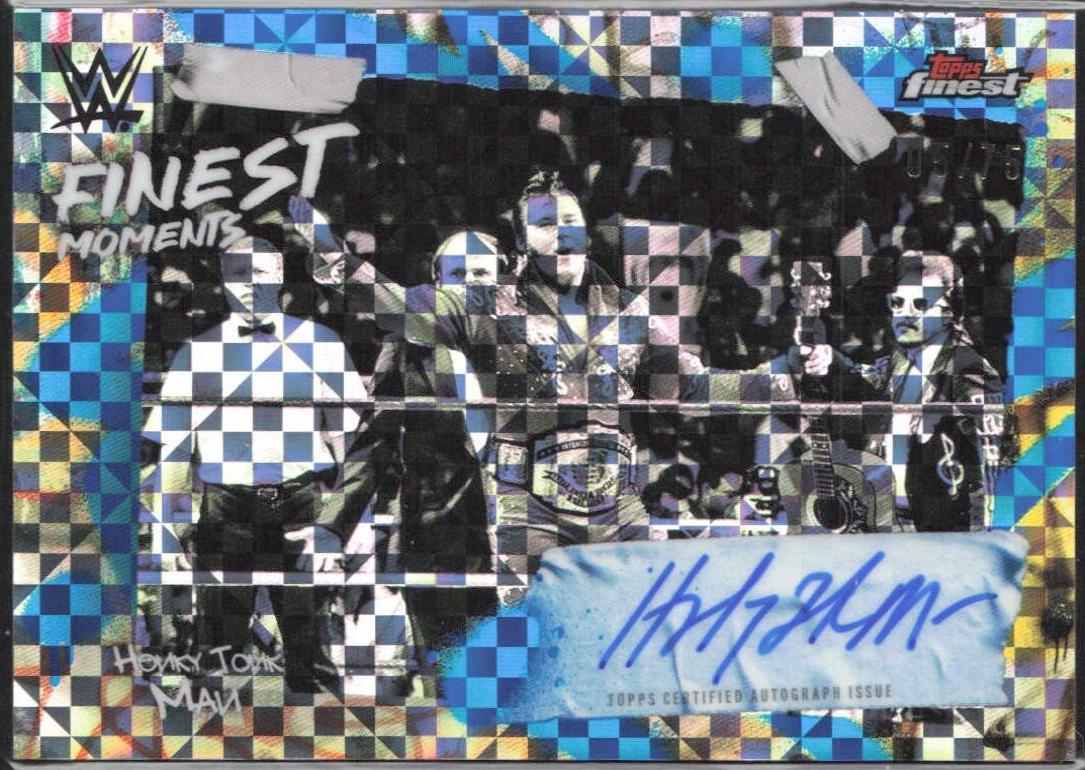 Honky Tonk Man [Blue Checkerboard Refractor] #FMS-HTM