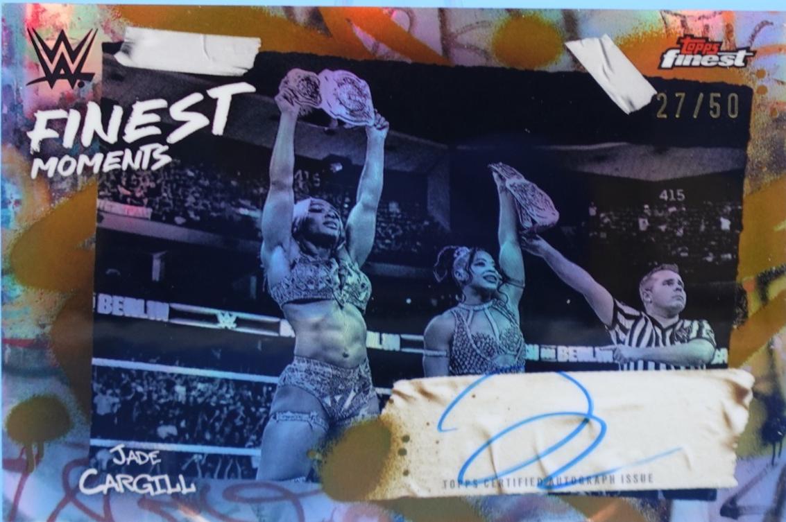 Jade Cargill [Gold Refractor] #FMS-JDE
