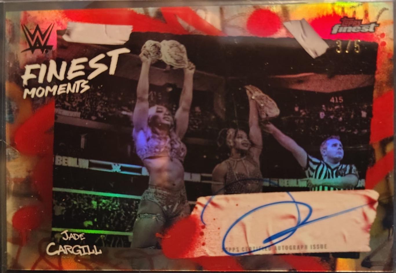 Jade Cargill [Red Refractor] #FMS-JDE