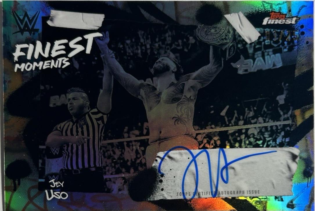 Jey Uso [Black Refractor] #FMS-JEY