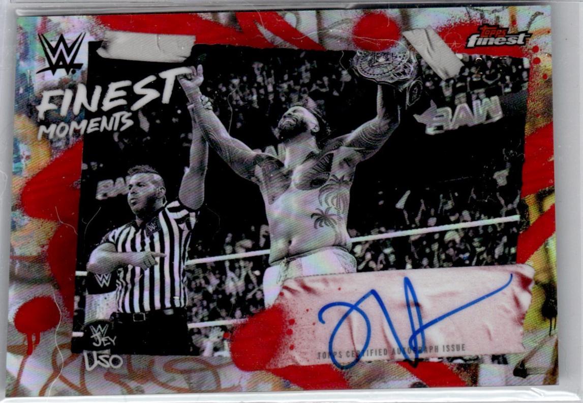 Jey Uso [Red Refractor] #FMS-JEY