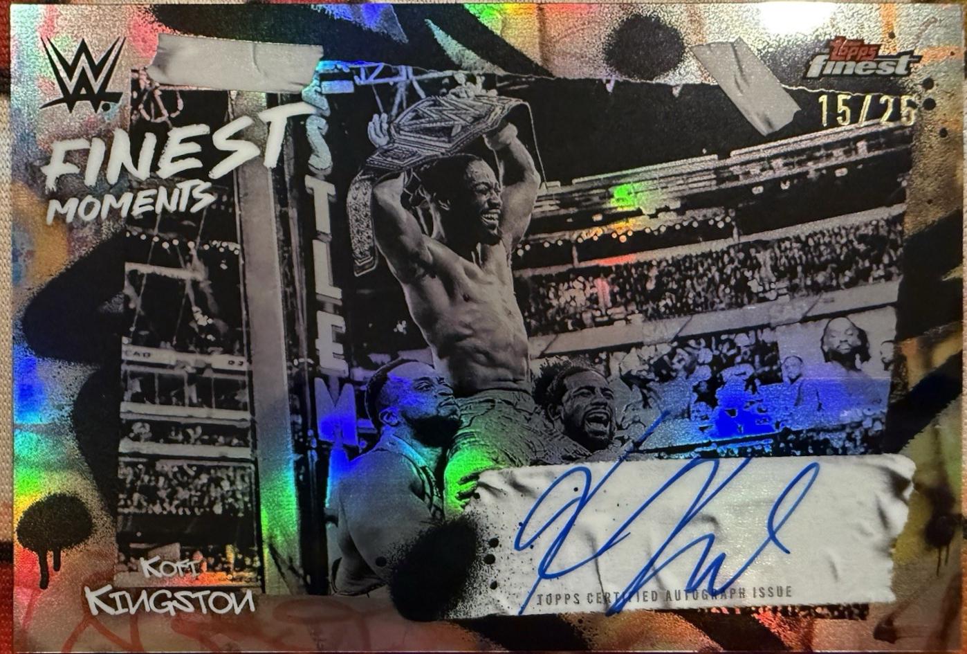 Kofi Kingston [Black Refractor] #FMS-KOF