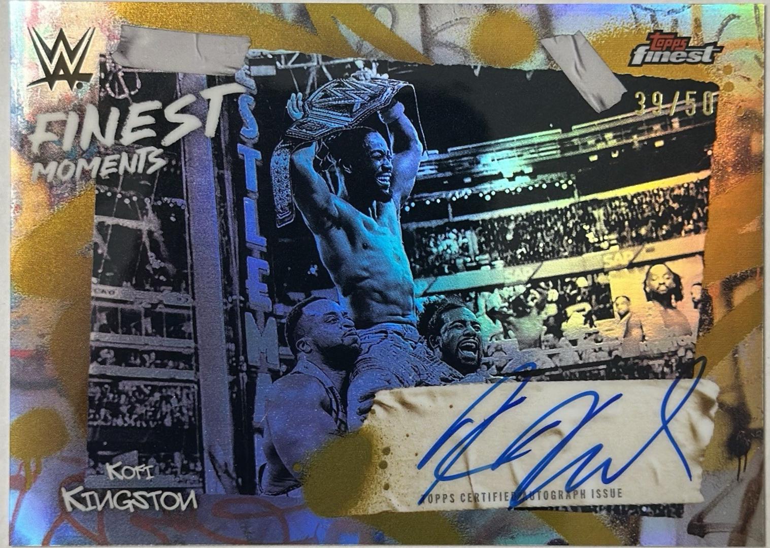 Kofi Kingston [Gold Refractor] #FMS-KOF
