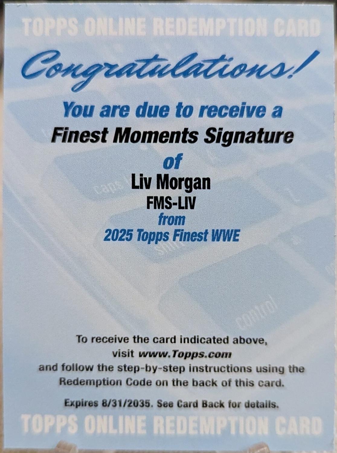Liv Morgan #FMS-LIV
