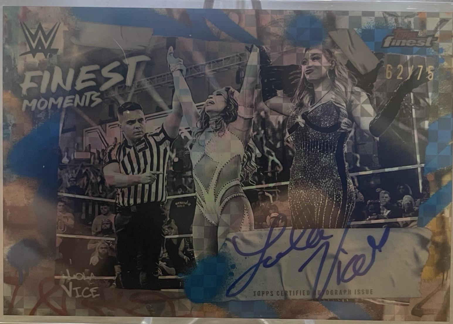 Lola Vice [Blue Checkerboard Refractor] #FMS-VIC