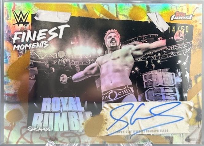 Sheamus [Gold Refractor] #FMS-SMS