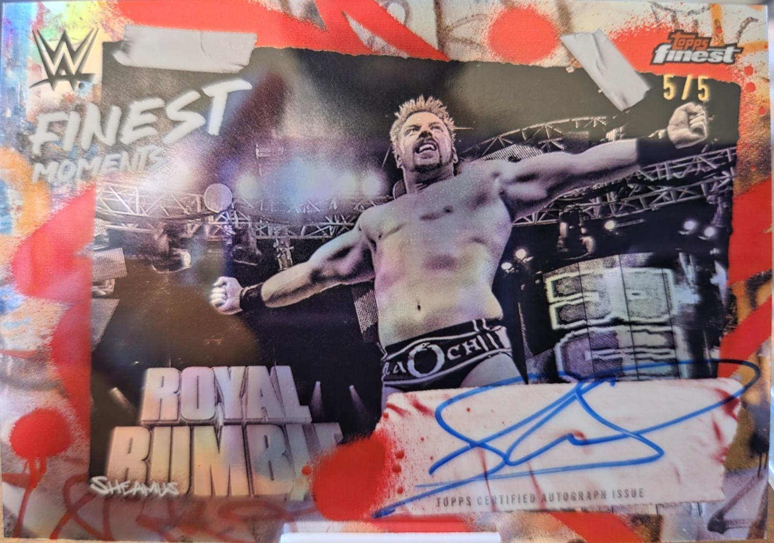 Sheamus [Red Refractor] #FMS-SMS