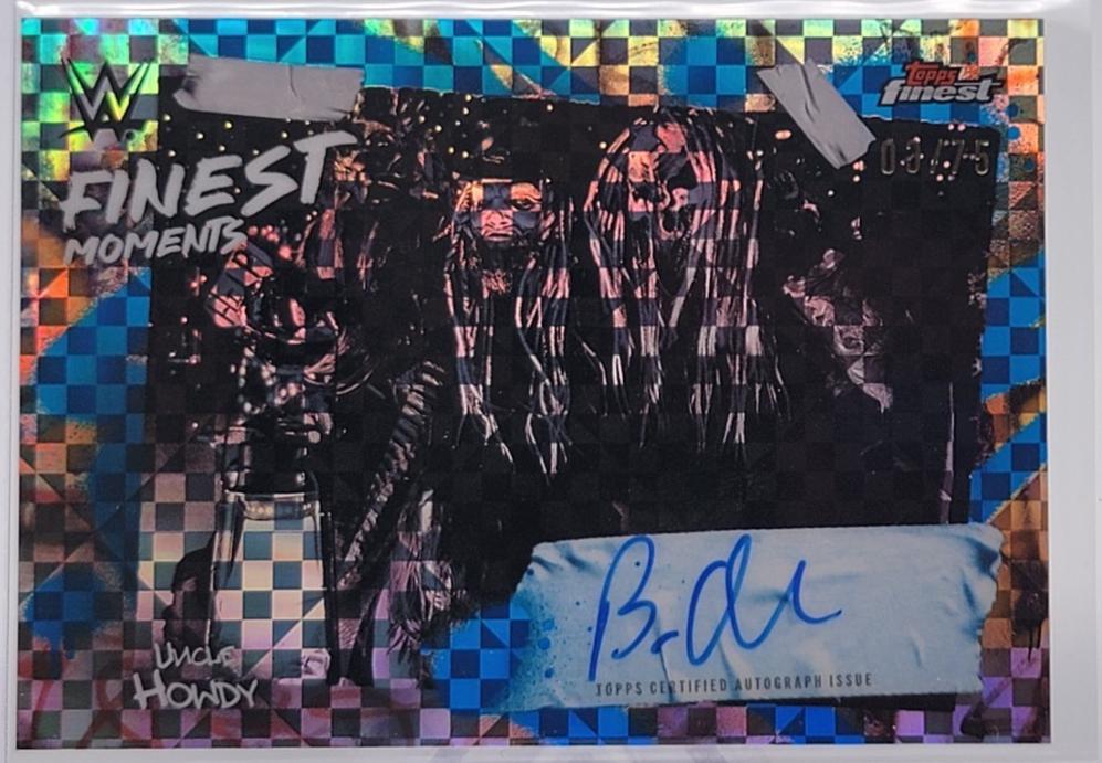 Uncle Howdy [Blue Checkerboard Refractor] #FMS-UNC