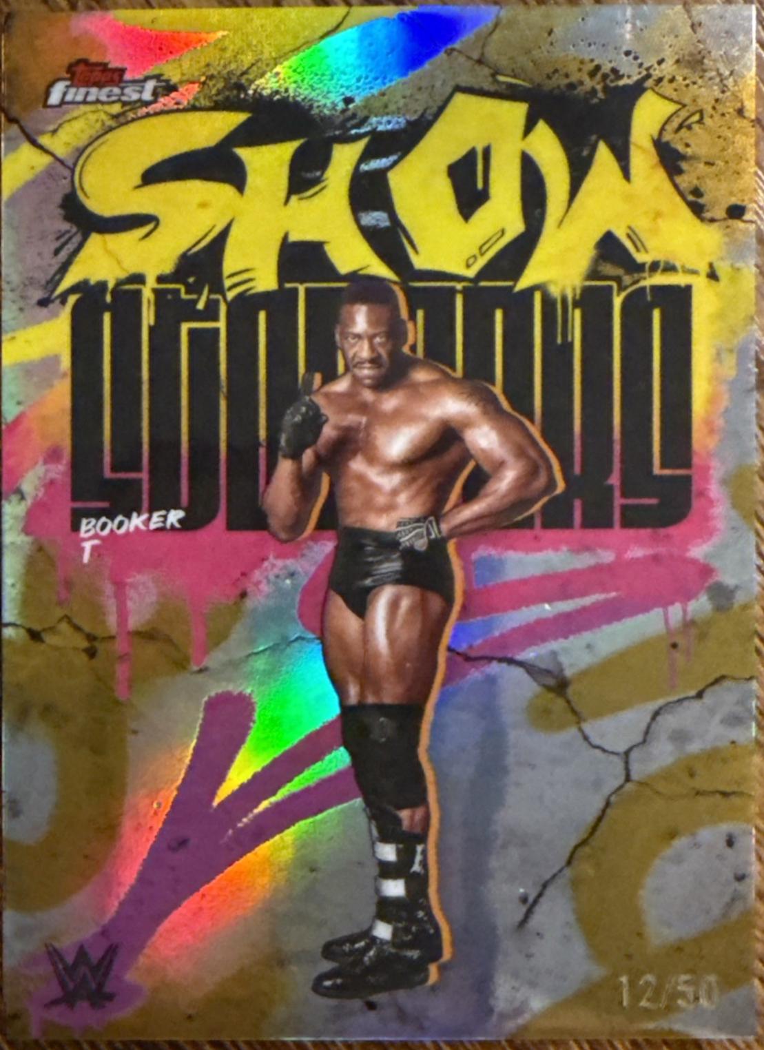 Booker T [Gold Refractor] #SSS-BT